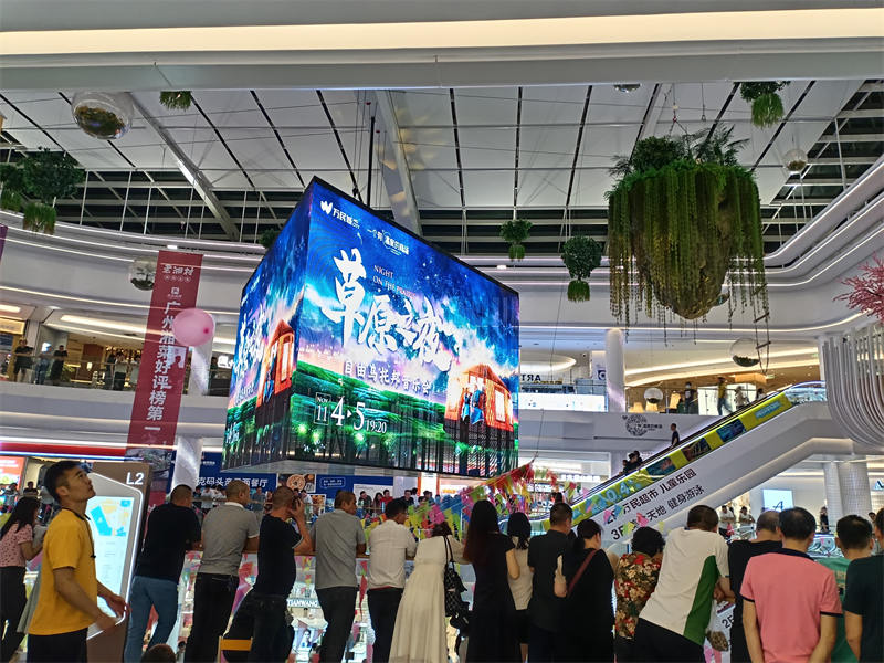 LED transparent screen