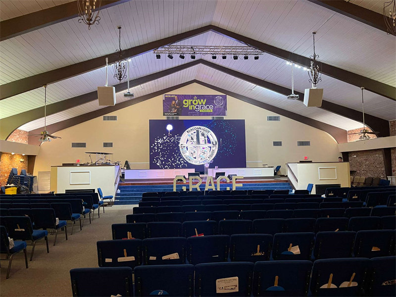 large led screens for churches