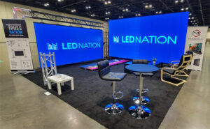 LED video walls for exhibitions