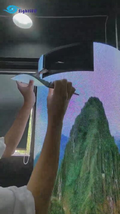 Cylindrical LED screen|Cylinder LED Display Screen