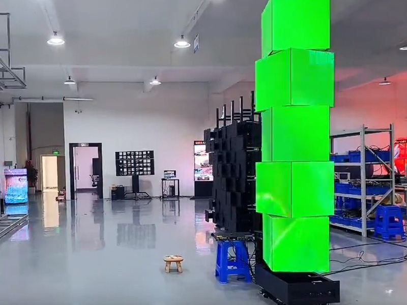 Magic Cube LED Display