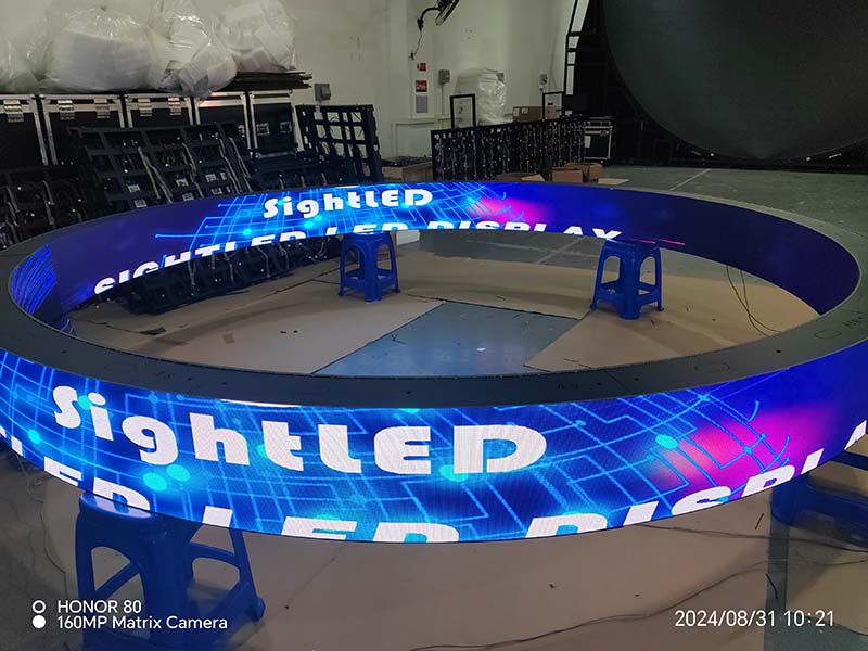 ring led screen