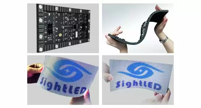 Flexible LED modules