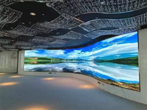 chinese indoor advertising flexible led display screen