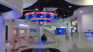 ring led display screen